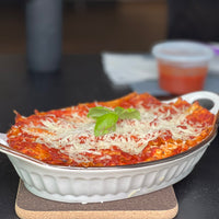 Easy Italian baked dish for the whole family to enjoy. Tender pasta layered with a robust tomato sauce, creamy béchamel sauce, and tofu ricotta makes a simple, filling, satisfying meal.
