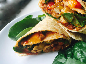 Tropical Sloppy Joes Wrap