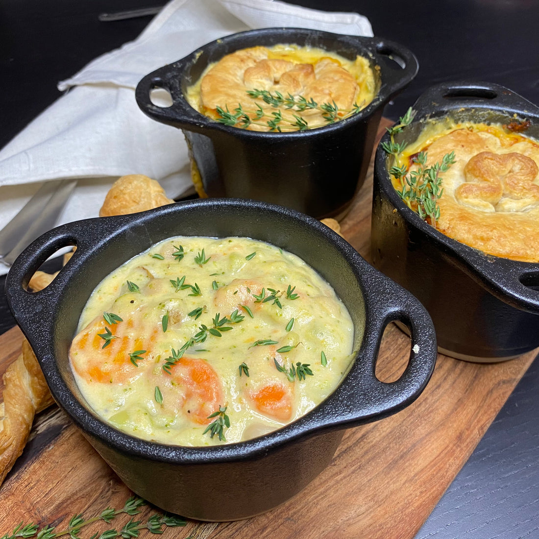 Broccoli Cheese Pot Pie