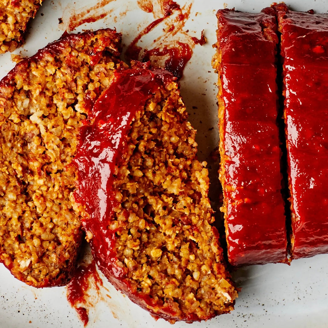 Cranberry Glazed Mom's Meatloaf