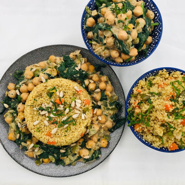 Creamy Caribbean Chickpeas