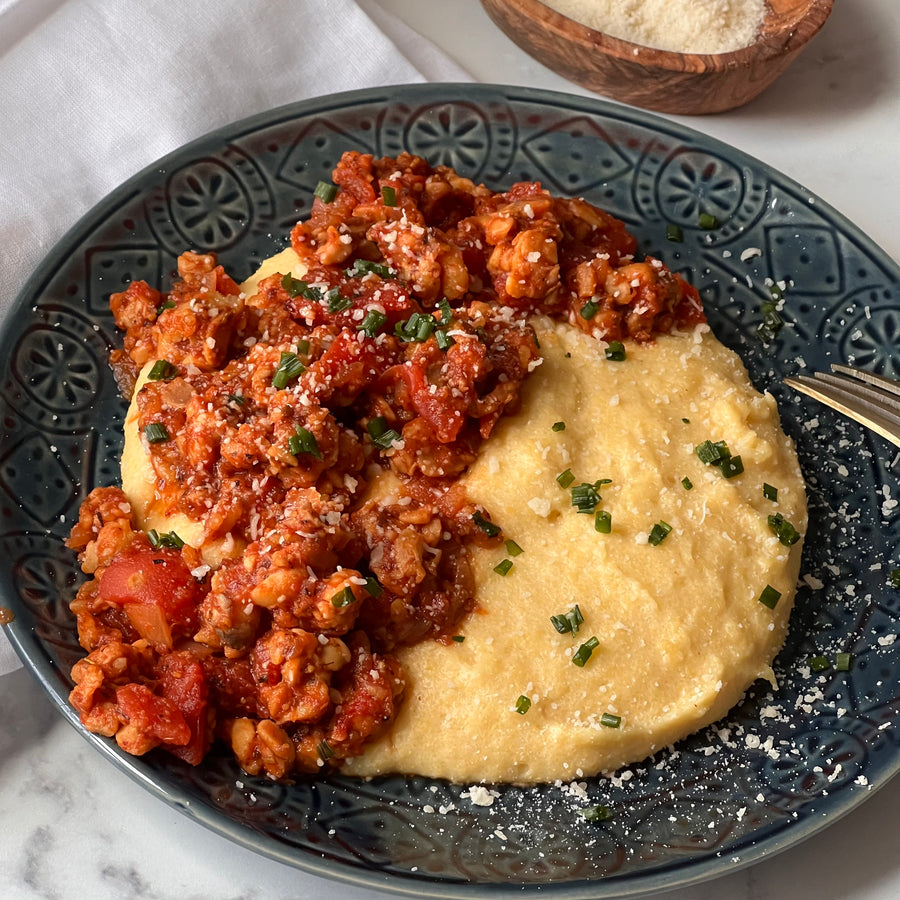 Italian Sausage Tempeh Bowl